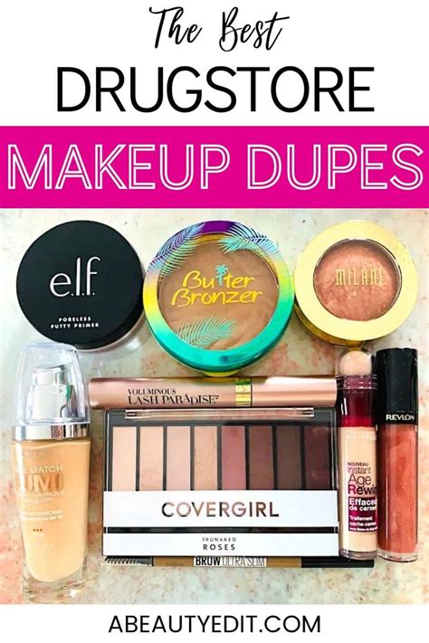 best drugstore dupe skincare